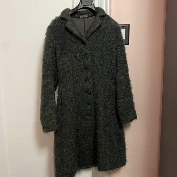 Stefano Mortari MOHAIR Pea Coat Size 44 ITALY - Picture 3 of 7